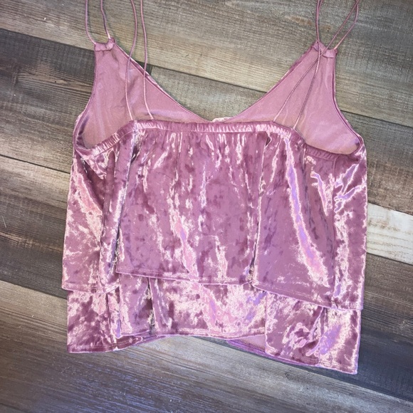 Woman’s Express velvet tank top size medium - Picture 5 of 5